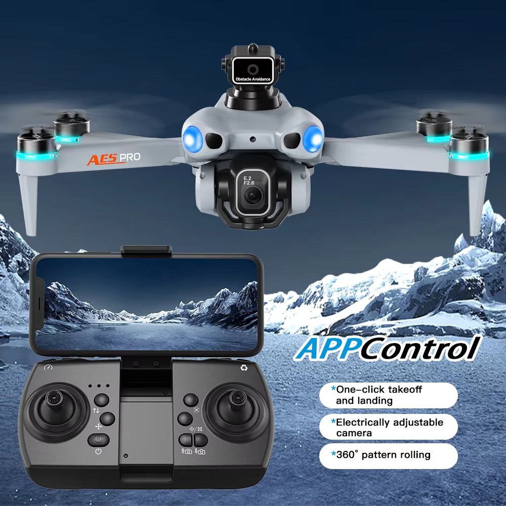 الأصلي AE5Pro كاميرا صغيرة HD  - مراجعة Jjrc Drone X12 وسعره