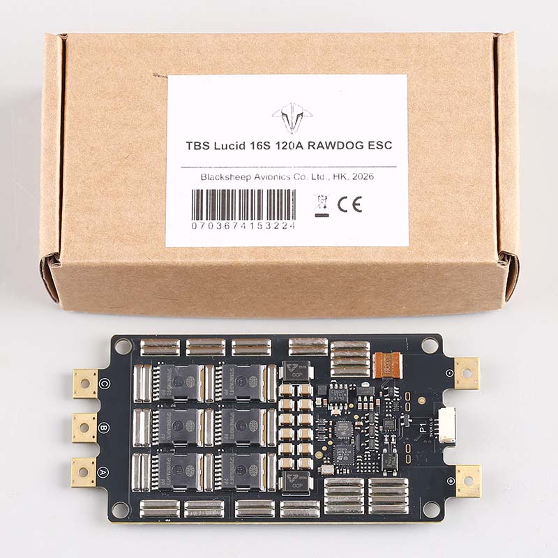 TBS LUCID 16S 120A RAWDOG ESC، - مراجعة Drone Battery High Voltage وسعره