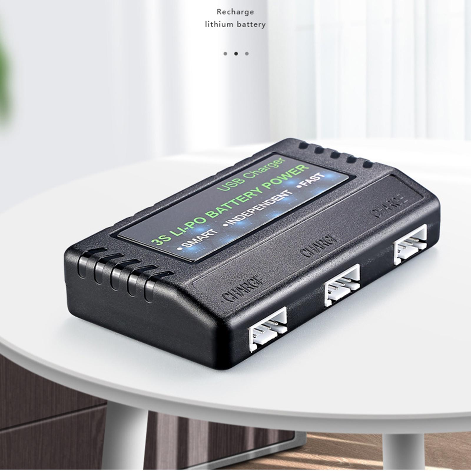 علبة شحن بطاريات ليبو 3S بثلاث - مراجعة Drone Battery 3S وسعره