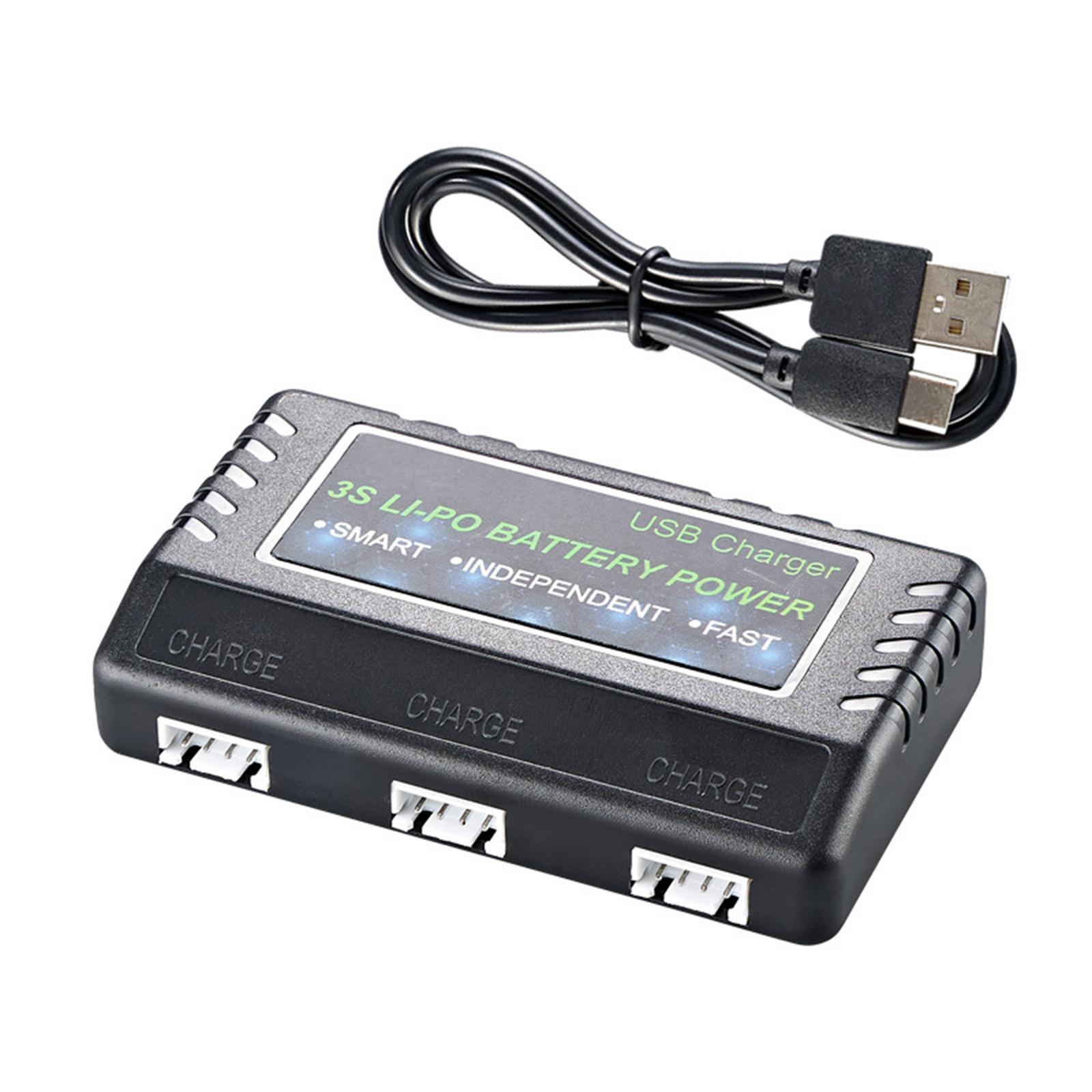 علبة شحن بطاريات ليبو 3S بثلاث - مراجعة Drone Battery 3S وسعره
